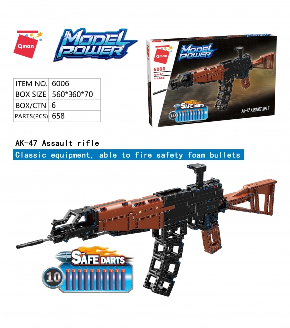 Qman Model Power 6006 Karabin szturmowy AK-47