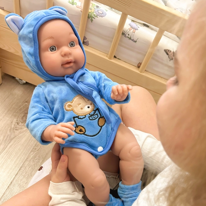 Woopie królowa lalka niemowlę w stroju misia 46 cm