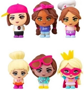Kolekcjonerska figurka BARBIE od MATTEL – niespodzianka 2w1 (6 rodzajów)
