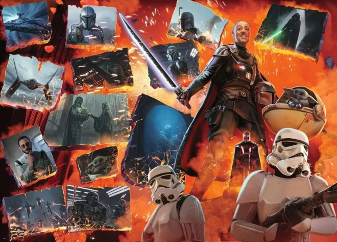 Puzzle Star Wars – złoczyńcy Moff Gideon 1000 elementów