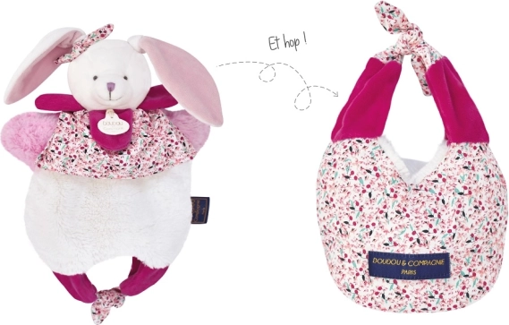 Doudou Króliczek w torbie 3w1