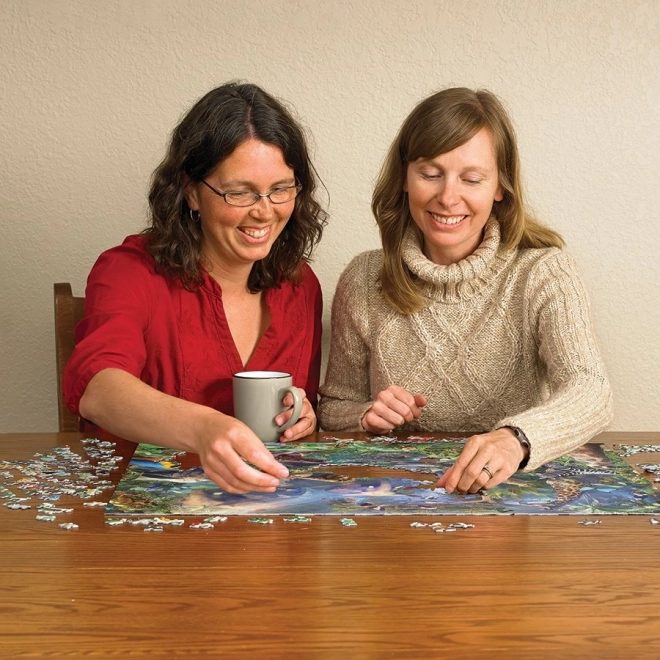 Puzzle COBBLE HILL W dżungli 1000 elementów