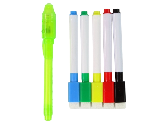Magnetyczna tablica do rysowania Glowing Paint 2w1