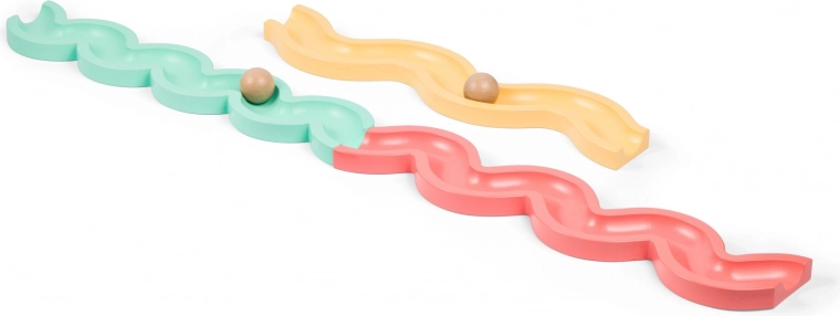 Współpraca i płynny ruch kulki