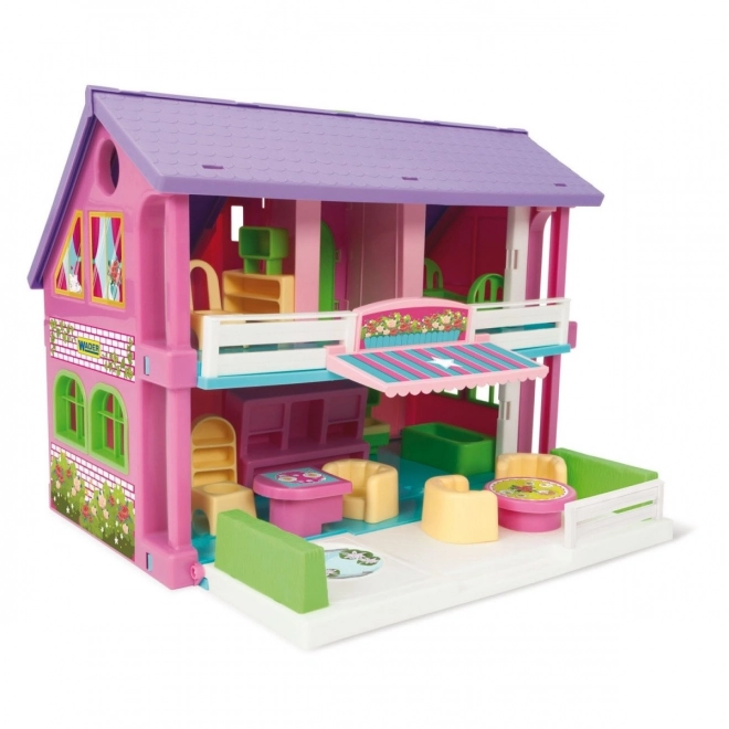 Domek do zabawy plastikowy 40x35cm w pudełku Wader