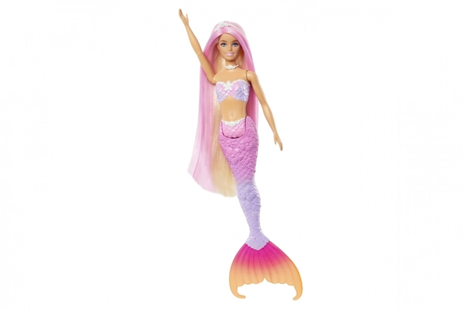 Lalka Barbie Malibu zmieniająca kolor syrenka