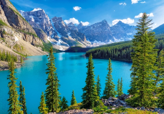 Puzzle 500 elementów jezioro Moraine Kanada