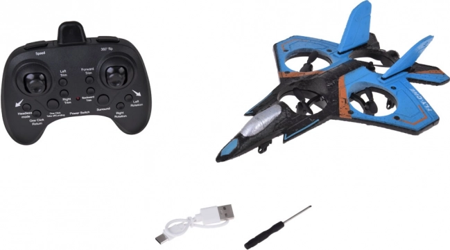 Quadcopter na zdalne sterowanie z diodami LED