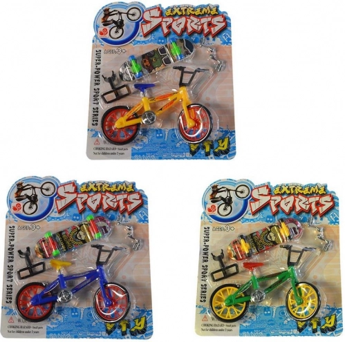 Fingerboard z kołem BMX