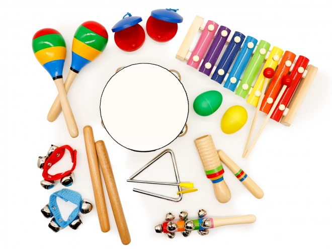 ECOTOYS Zestaw muzyczny w plecaku
