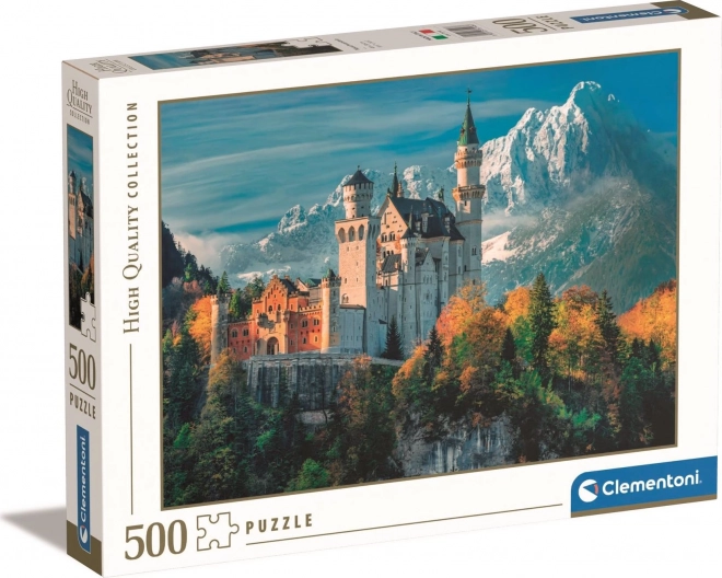Puzzle 500 elementów Neuschwanstein