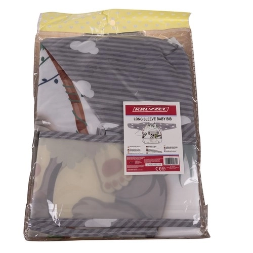 Kruzzel śliniak/fartuch z rękawami 22255