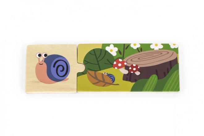 Puzzle Zwierzątka Logiczne Zabaw VIGA