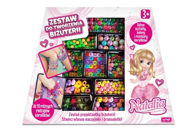 Koralki do wyrobu bransoletek Natalia
