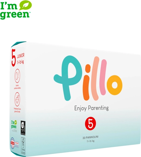 Jednorazowe pieluchy Premium Junior rozm. 5 (11–16 kg) 33 szt.