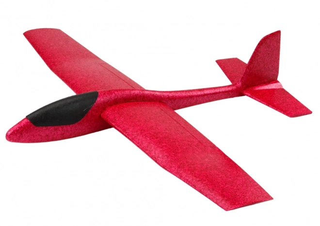Duży czerwony styropianowy szybowiec 68 cm