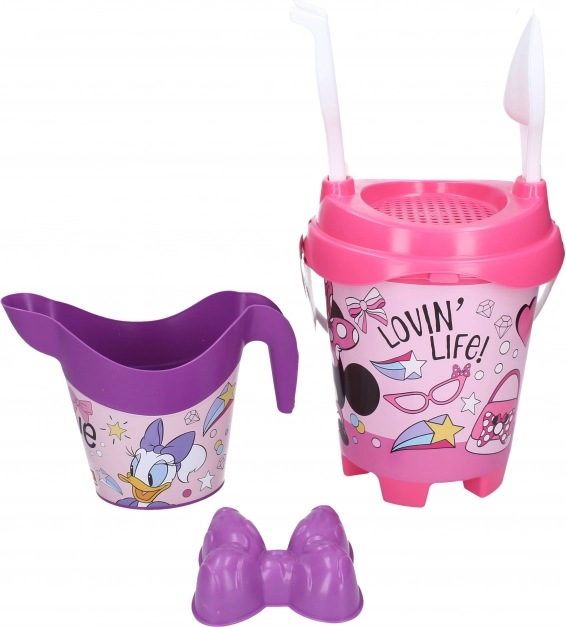 Wiaderko z narzędziami Minnie, 17 cm