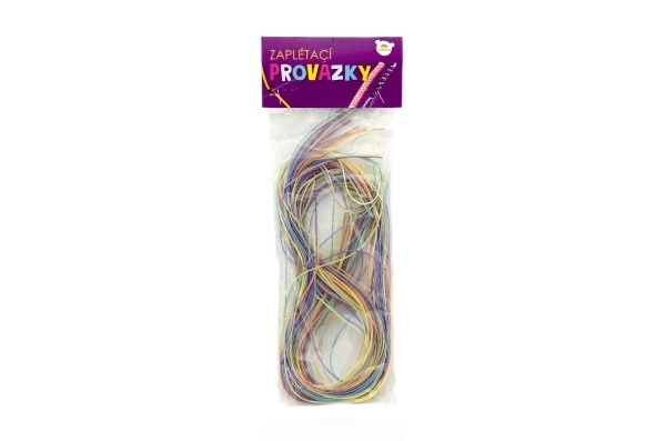 Zaplatające kolorowe żyłki - 100cm 35 sztuk