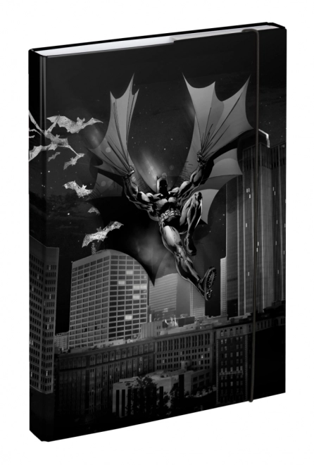 BAAGL Teczki na zeszyty szkolne A4 Batman Dark City