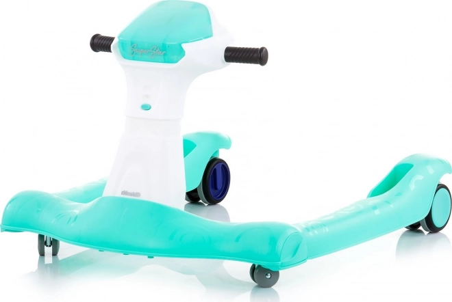 CHIPOLINO Chodzik interaktywny Super Star 2w1 Miętowy