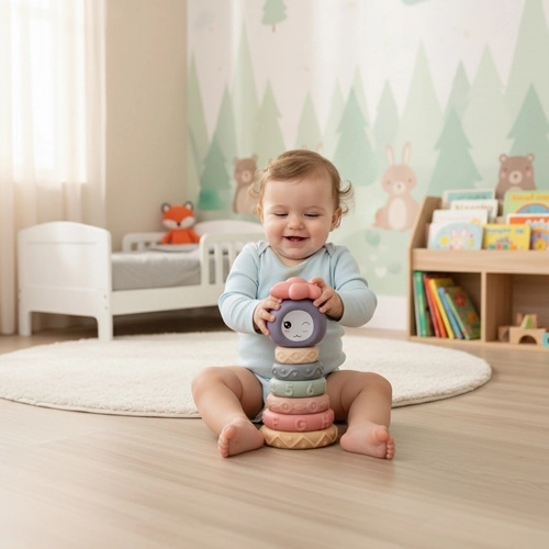 Budowanie wieży i rozwój motoryki