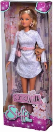 Lalka Steffi z chihuahua