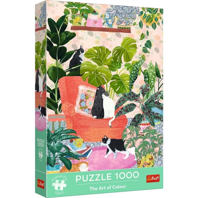 Puzzle 1000 elementów Premium Dom Słodki Dom