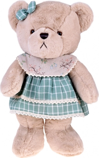 Bezpieczne haftowane detale i zdejmowane ubranko