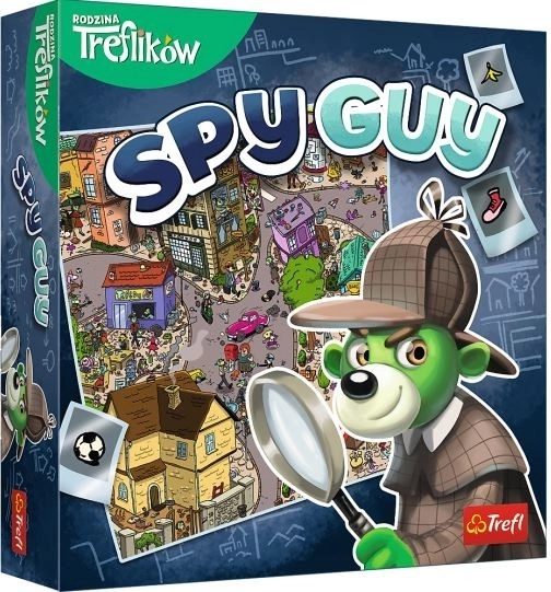 Rodzinna kooperacyjna gra planszowa Spy Guy – Rodzina Treflików (Trefl)