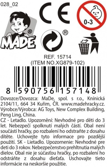 Samolot dla małych pilotów - 1szt