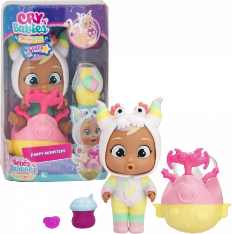 Interaktywna zabawka Cry Babies Magic Tears Jumpy Monsters Nunu