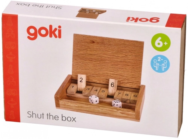 Goki gra podróżna Shut the Box – szansa