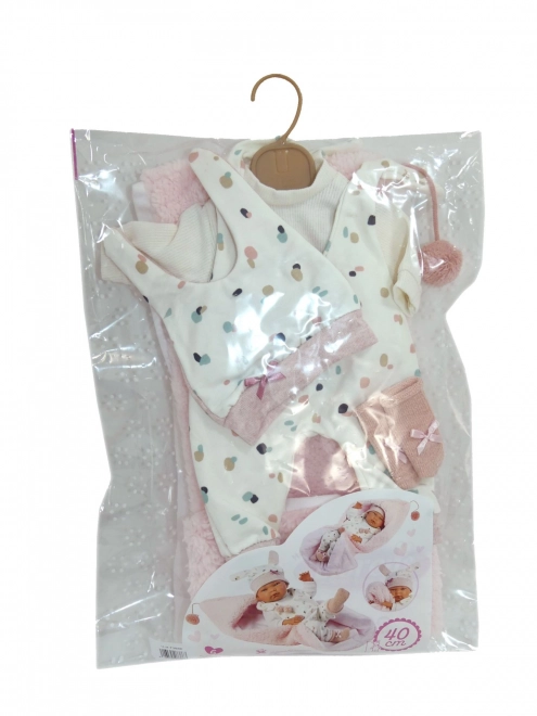 Llorens M738-86 ubranko dla lalki niemowlaka NEW BORN rozmiaru 40-42 cm