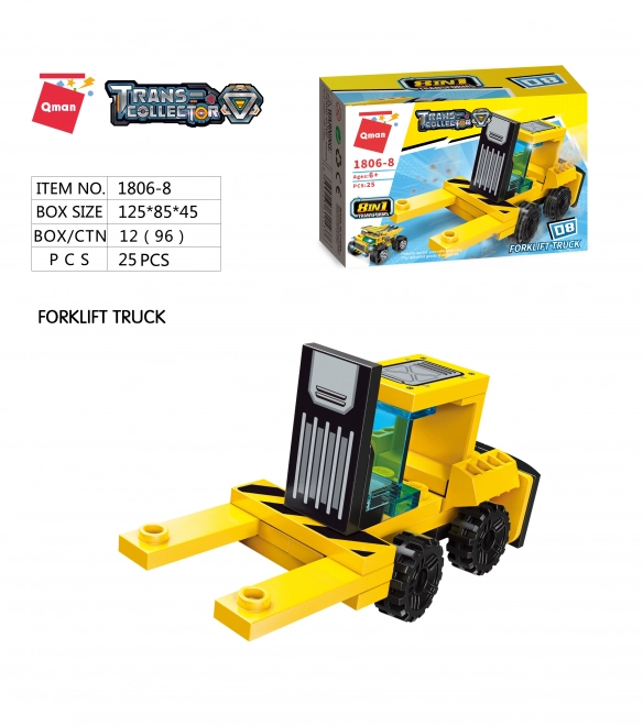 Qman wózek widłowy z serii Heavy Transporter