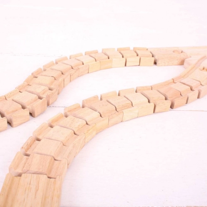 Bigjigs Rail Elastyczny tor - 2 sztuki