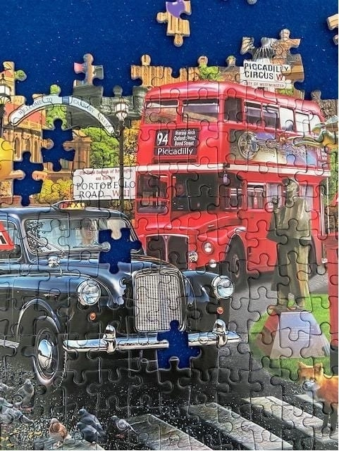 Puzzle Londynu 1000 elementów