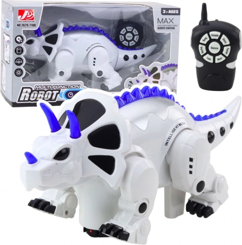 Inteligentny zdalnie sterowany robot dinozaur Triceratops