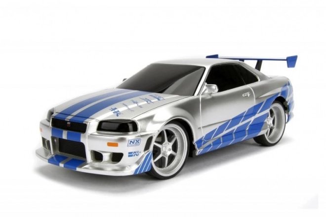 Szybcy i wściekli RC auto Nissan Skyline 1:24