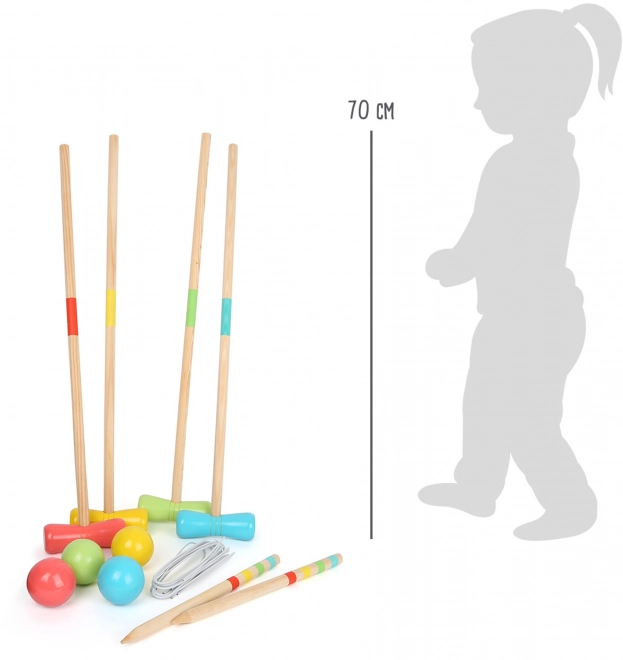 Drewniana krokiet dla dzieci od small foot