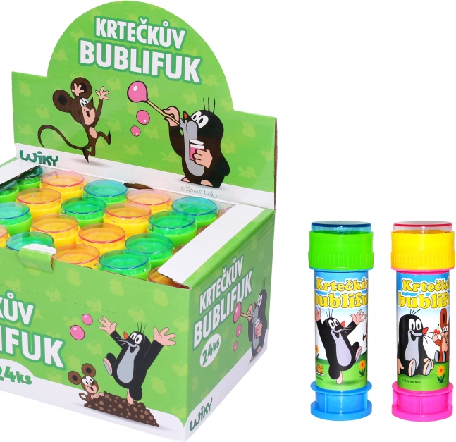 Płyn do baniek mydlanych z Krecikiem 50 ml