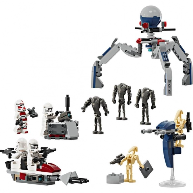 LEGO® Star Wars™ 75372 Zestaw bitewny klonowego żołnierza i droida bojowego