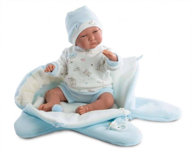 Llorens M740-37 strój dla lalki niemowlaka NEW BORN w rozmiarze 40-42 cm