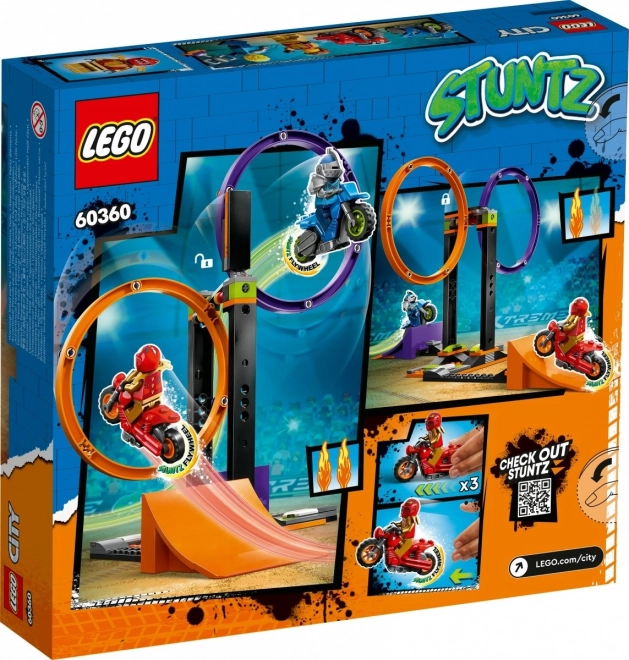 LEGO® City 60360 Kaskaderskie wyzwanie z kręcącymi się kołami
