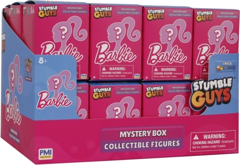 Pudełko-niespodzianka – figurka STUMBLE GUYS x BARBIE