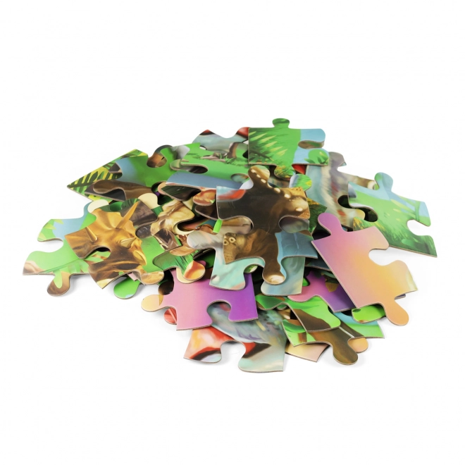 Puzzle z dinozaurami maxi- 54 elementy 87 x 58 cm