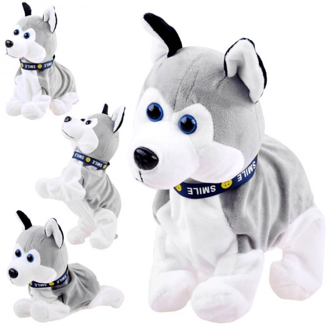 Interaktywny pluszowy pies Husky