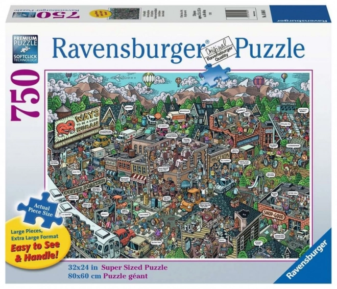 Ravensburger puzzle Akty dobroci 750 elementów