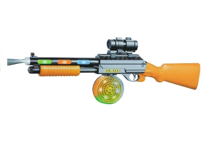 Pistolet Karabiny AK 868-1 Światła Gra 60 cm