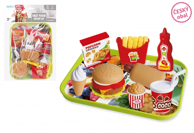 Przekąski Fast Food z tacą - opakowanie czeskie