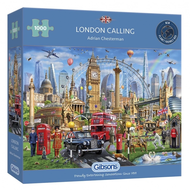 Puzzle Londynu 1000 elementów